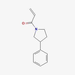 1-(3-Phenylpyrrolidin-1-yl)prop-2-en-1-one