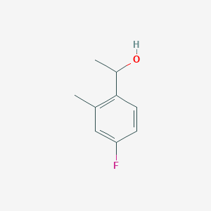 molecular formula C9H11FO B2748452 1-(4-Fluoro-2-methylphenyl)ethanol CAS No. 700-34-5