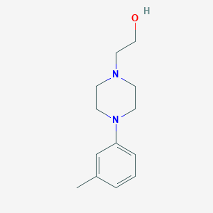 2-[4-(3-Methylphenyl)piperazin-1-yl]ethanol