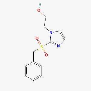 2-(2-Benzylsulfonylimidazol-1-yl)ethanol
