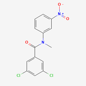 3,5-dichloro-N-methyl-N-(3-nitrophenyl)benzamide