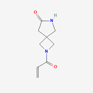 2-Prop-2-enoyl-2,7-diazaspiro[3.4]octan-6-one