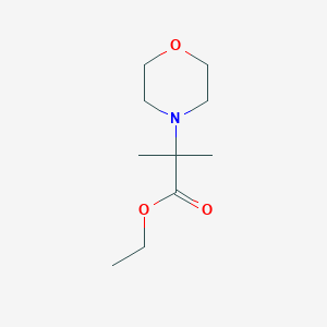 Ethyl 2-methyl-2-morpholin-4-ylpropanoate