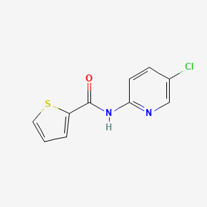 molecular formula C10H7ClN2OS B2748564 N-(5-chloropyridin-2-yl)thiophene-2-carboxamide CAS No. 258338-51-1