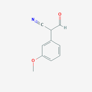 molecular formula C10H9NO2 B2748643 2-(3-Methoxyphenyl)-3-oxopropanenitrile CAS No. 25594-63-2