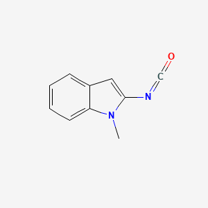 molecular formula C10H8N2O B2748670 1-Methyl-1H-indole-2-yl isocyanate CAS No. 882523-71-9
