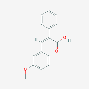 (Z)-3-(3-methoxyphenyl)-2-phenylprop-2-enoic acid