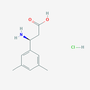 B2748735 (3S)-3-amino-3-(3,5-dimethylphenyl)propanoic acid hydrochloride CAS No. 2225126-95-2