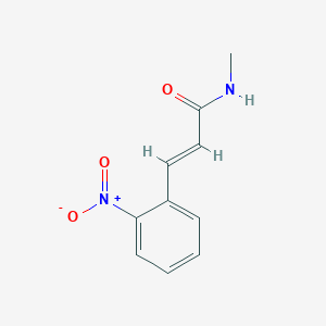 B2748811 (2E)-N-methyl-3-(2-nitrophenyl)acrylamide CAS No. 600122-64-3