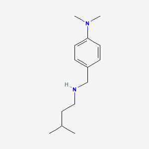 N,N-dimethyl-4-{[(3-methylbutyl)amino]methyl}aniline