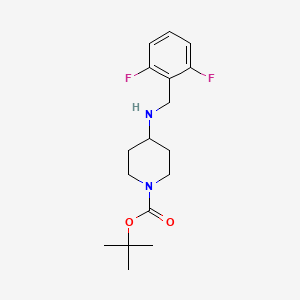 tert-Butyl 4-(2,6-difluorobenzylamino)piperidine-1-carboxylate