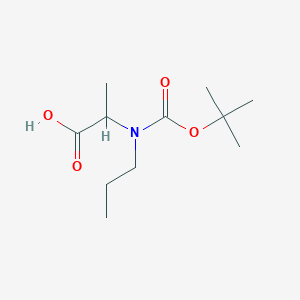 2-{[(Tert-butoxy)carbonyl](propyl)amino}propanoic acid