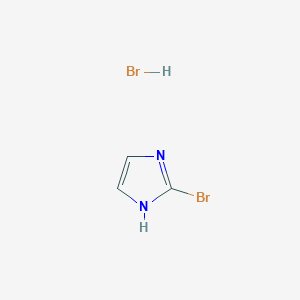 molecular formula C3H4Br2N2 B2749025 2-Bromo-1H-imidazole hydrobromide CAS No. 2126161-67-7