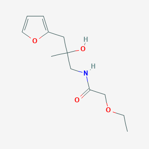 2-ethoxy-N-(3-(furan-2-yl)-2-hydroxy-2-methylpropyl)acetamide