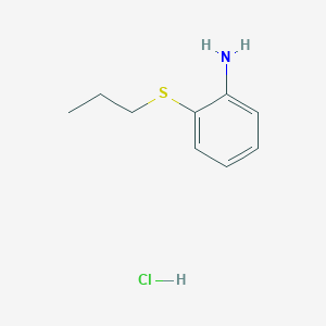 [2-(Propylthio)phenyl]amine hydrochloride