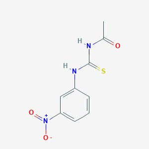 N-{[(3-nitrophenyl)amino]carbonothioyl}acetamide