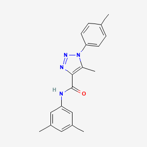 N-(3,5-dimethylphenyl)-5-methyl-1-(4-methylphenyl)-1H-1,2,3-triazole-4-carboxamide