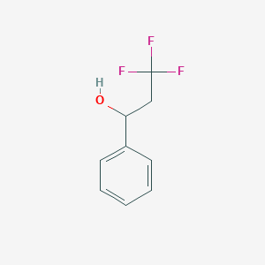 molecular formula C9H9F3O B2749205 3,3,3-三氟-1-苯基丙醇 CAS No. 2340-22-9