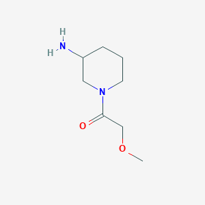 molecular formula C8H16N2O2 B2749236 N-环己基-2-((5-(3-甲氧基-1-甲基-1H-吡唑-4-基)-4-甲基-4H-1,2,4-三唑-3-基)硫)乙酰胺 CAS No. 1249933-89-8