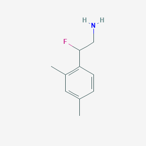 2-(2,4-Dimethylphenyl)-2-fluoroethanamine