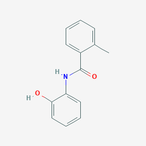 molecular formula C14H13NO2 B2749364 N-(2-hydroxyphenyl)-2-methylbenzamide CAS No. 17847-71-1