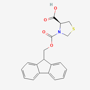 molecular formula C19H17NO4S B2749393 Fmoc-D-Thz-OH CAS No. 133054-21-4; 198545-89-0