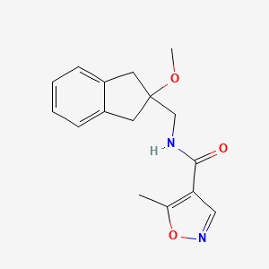 N-((2-methoxy-2,3-dihydro-1H-inden-2-yl)methyl)-5-methylisoxazole-4-carboxamide