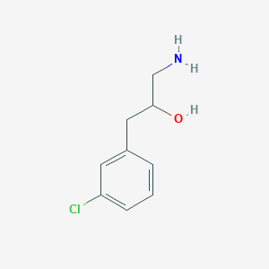 1-Amino-3-(3-chlorophenyl)propan-2-ol