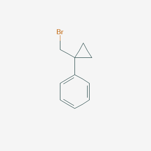 molecular formula C10H11Br B2749536 [1-(溴甲基)环丙基]苯 CAS No. 181207-69-2