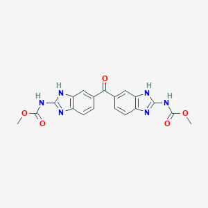 B027496 2,2'-Dicarbomethoxyamino-5-5'-dibenzimidazolyl ketone CAS No. 102342-72-3