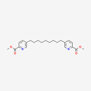 2,2'-Dimethylester,5,5'-(1,10-decanediyl)bis-2-pyridinecarboxylicacid
