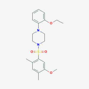 1-(2-Ethoxyphenyl)-4-(5-methoxy-2,4-dimethylphenyl)sulfonylpiperazine