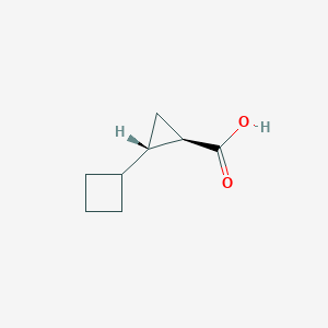 (1R,2S)-2-cyclobutylcyclopropane-1-carboxylic acid
