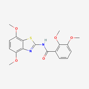 N-(4,7-dimethoxybenzo[d]thiazol-2-yl)-2,3-dimethoxybenzamide