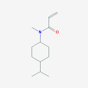 N-Methyl-N-(4-propan-2-ylcyclohexyl)prop-2-enamide