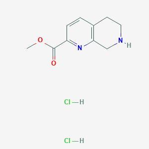 Methyl 5,6,7,8-tetrahydro-1,7-naphthydrine-2-carboxylate dihydrochloride