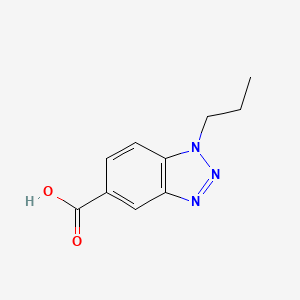 1-Propyl-1,2,3-benzotriazole-5-carboxylic acid