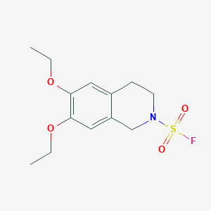 6,7-Diethoxy-3,4-dihydro-1H-isoquinoline-2-sulfonyl fluoride