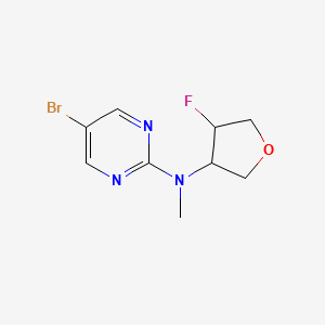 5-bromo-N-(4-fluorooxolan-3-yl)-N-methylpyrimidin-2-amine