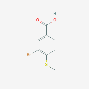 3-Bromo-4-(methylsulfanyl)benzoic acid