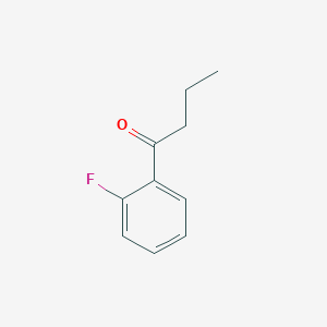 molecular formula C10H11FO B2749877 1-(2-Fluorophenyl)butan-1-one CAS No. 21550-03-8