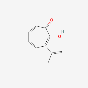 molecular formula C10H10O2 B2749898 2-Hydroxy-3-(Prop-1-En-2-Yl)cyclohepta-2,4,6-Trien-1-One CAS No. 48124-36-3