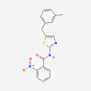 N-[5-(3-Methyl-benzyl)-thiazol-2-yl]-2-nitro-benzamide