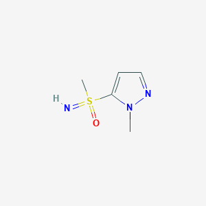 Imino-methyl-(2-methylpyrazol-3-yl)-oxo-lambda6-sulfane