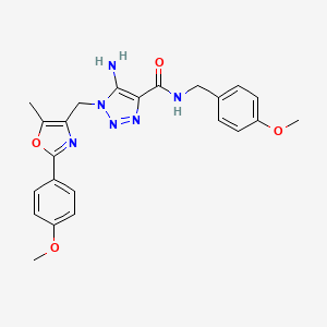 1-(4-Methylbenzoyl)-4-{[3-(4-piperidin-1-ylphenyl)-1,2,4-oxadiazol-5-yl]carbonyl}piperazine