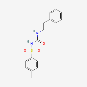 3-((4-Methylphenyl)sulfonyl)-1-(2-phenylethyl)urea