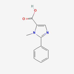 1-Methyl-2-phenylimidazole-5-carboxylic acid