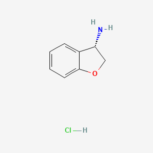 (3S)-2,3-dihydro-1-benzofuran-3-amine hydrochloride