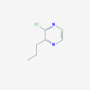 molecular formula C7H9ClN2 B2750242 2-Chloro-3-propylpyrazine CAS No. 85093-85-2