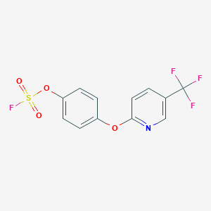 2-(4-Fluorosulfonyloxyphenoxy)-5-(trifluoromethyl)pyridine